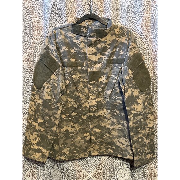 Military Digital Camo Jacket With Velcro Closures 39R - Picture 2 of 12